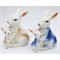 Кролики парочка (NS-190) из фарфора 11x9 см - фото 192169