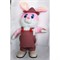 Кролик в шляпе музыкальная игрушка 3 песни цвета в ассортименте - фото 192384