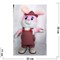 Кролик в шляпе музыкальная игрушка 3 песни цвета в ассортименте - фото 192385