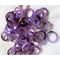 Кольцо огранка агат фиолетовый - фото 193160