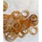 Кольцо из сердолика светлый цвет - фото 193243