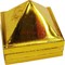 Пирамида из латуни из 3 частей средняя 3,7x4 см - фото 193797