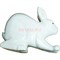 Кролик белый из мрамора 20 см 8 дюймов - фото 194148