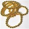 Браслет из гематита желтое золото 8 мм - фото 195317