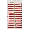 Браслет (O-39) с толстой красной ниткой «крест со стразами» 12 шт/упаковка - фото 195738