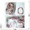Браслет от сглаза (KN-1046) со стразами под жемчуг (розовая бусина) 12 шт/упаковка - фото 195939