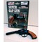 Револьвер Super Cap Gun с глушителем металлический для пистонов игрушечный - фото 196409