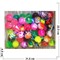 Мячи прыгуны цветные 45 мм 50 шт/упаковка - фото 196490
