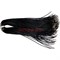 Шнурок гайтан из натуральной кожи черный 70 см 100 шт/уп - фото 196627