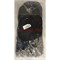 Гайтан шнурок нейлоновый 2 мм 45-50 см черный (A-4) толстый 100 шт/упаковка (канатное плетение) - фото 198085