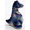 Дракон гжель керамика «Мегазавр» синий 5,3 см - фото 199368