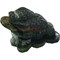 Жаба трехлапая из нефрита с монетой 7 см - фото 199983