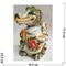 Копилка Дракон из керамики роспись гжель цветная 17 см высота - фото 201901
