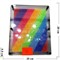 3-D трафарет пинарт (KL-229) скульптор цветной пластмассовый 24 шт/коробка - фото 202378