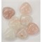 Сердца 3x3 см из натурального розового кварца (цена за 1 шт) - фото 202518