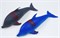 Игрушка резиновая «Дельфины» 20 шт/упаковка - фото 203342