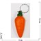 Брелок мягкий сквиш «морковка» 12 шт/упаковка - фото 203962