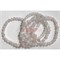 Браслет 6 мм из розового кварца и лунного камня - фото 206518