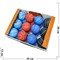 Мячик 60 мм из твердой резины «баскетбол супергерои» 24 шт/упаковка - фото 206595