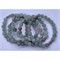 Браслет с крестом 8 мм серый кварц (натуральный камень) - фото 206709