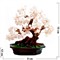Дерево счастья №3 (15 см) цвет камней розовый кварц - фото 207094