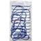 Браслет от сглаза (N-5) синий с бусинами и стразами 12 шт/упаковка - фото 207441