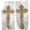 Крест деревянный (KN-377) светло-коричневый 12 шт/упаковка - фото 207572