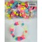 Браслет пластмассовый (BR-2372) цветной детский «бабочки» 12 шт/упаковка - фото 215097