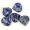 Сердце из лазурита 4x4 см - фото 216473