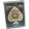 Карты для покера Texas Hold'em Poker в золотом цвете 100% пластик - фото 217307