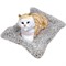 Игрушка мягкая Кошка на подстилке мяукает 12 шт/упаковка - фото 217732