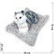 Игрушка мягкая Кошка на подстилке мяукает 12 шт/упаковка - фото 217733