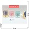 Вентилятор USB квадратный с подставкой 12 шт/упаковка - фото 219350
