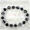 Браслет от сглаза (J-116) цвет черный 12 шт/упаковка - фото 220594