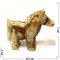 Лошадка из оникса 8-9 см 3 дюйма - фото 222537