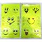 Светоотражающие наклейки (GK-7035) смайлики 100 листов/упаковка - фото 223973