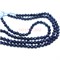 Нитка бусин 8 мм из синего граненого авантюрина 40 см - фото 224770