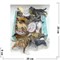 Фигурки собак из твердой пластмассы 12 шт/упаковка - фото 226771