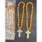 Четки деревянные (B404-2) с крестом 12 шт/упаковка - фото 229677