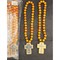 Четки деревянные (B406-8) с крестом 12 шт/упаковка - фото 229679