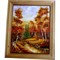 Картина из янтаря в простой темной рамке 14х17 - фото 45521