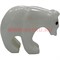 Белый медведь из белого оникса 5,2 см (2,5 дюйма) - фото 45770