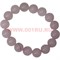 Браслет из розового кварца 12 мм (натуральный камень) - фото 45792