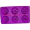 Форма для выпечки и заморозки (2167) силиконовая 17х29 цена за 100 шт, цвета в ассортименте - фото 46636