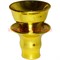 Чашка керамическая золотая 25 мм внутренний диаметр