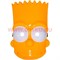 Маска Барт Симпсон из толстого пластика - фото 46946