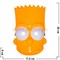 Маска Барт Симпсон из толстого пластика - фото 46947