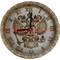 Часы "Герб" деревянные резные - фото 47499