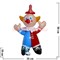 Надувашка "Клоун большой" 50 см - фото 50455