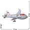 Надувная игрушка "Самолет" 77 см - фото 50655